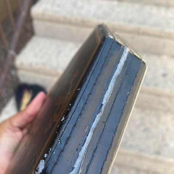 Vintage Mid Century Crane Chinese Gold Compass - Picture 3 of 7